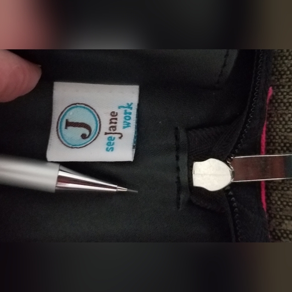 See Jane Work organizer pet pewter darling frame and Baby first picture sonogram - Picture 4 of 6